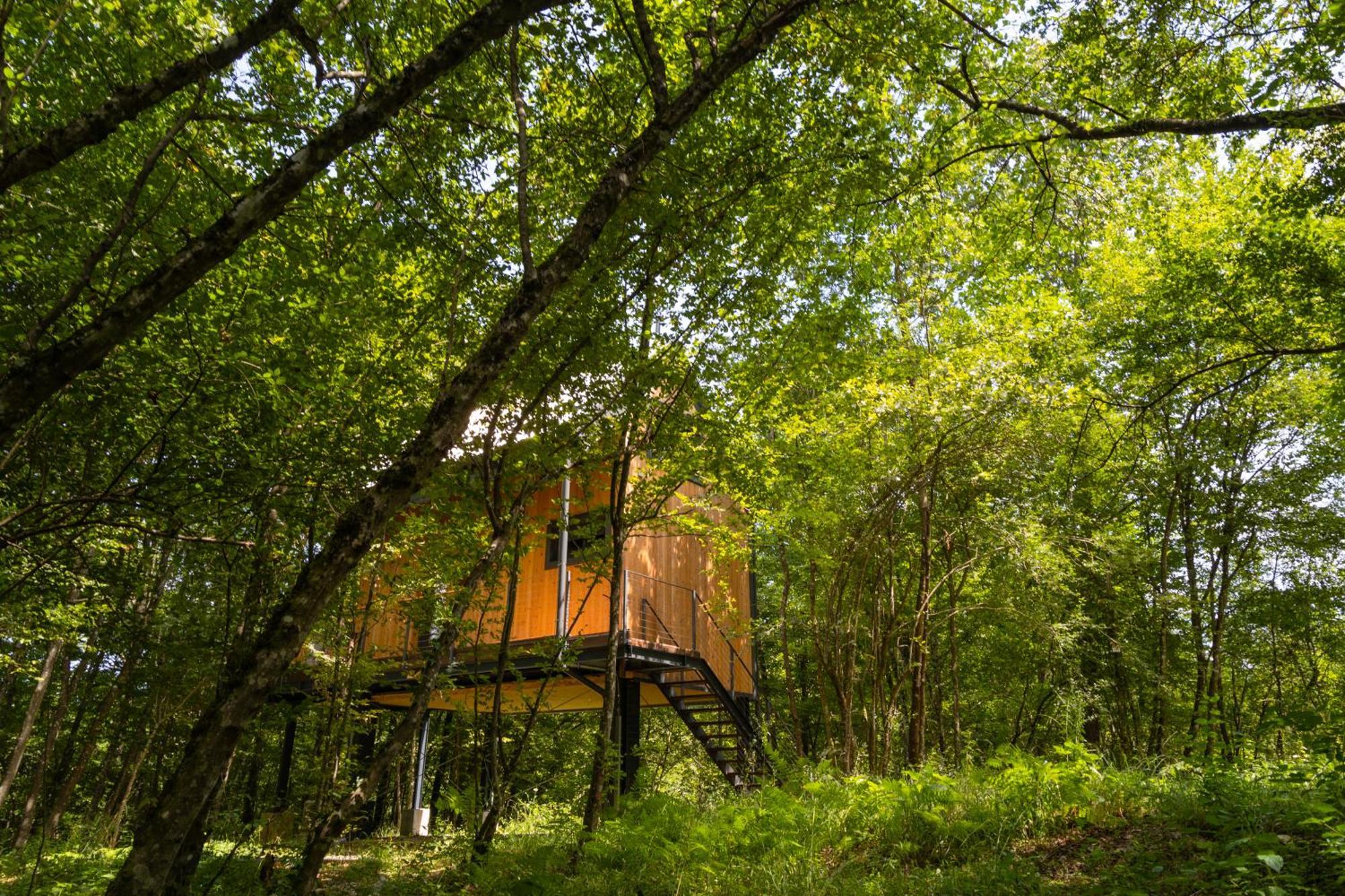 Ferienwohnung Tree Elements Treehouse Retreat Slunj Exterior foto