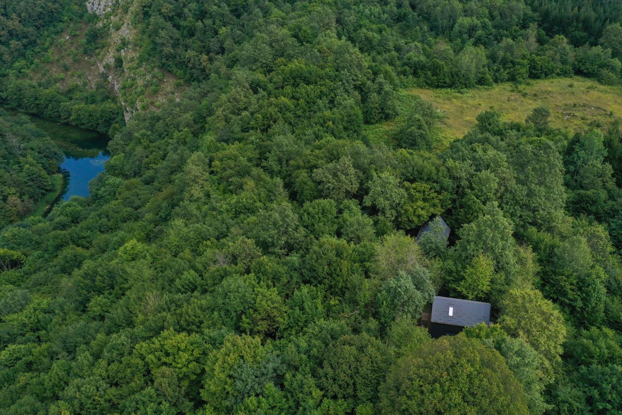 Ferienwohnung Tree Elements Treehouse Retreat Slunj Exterior foto