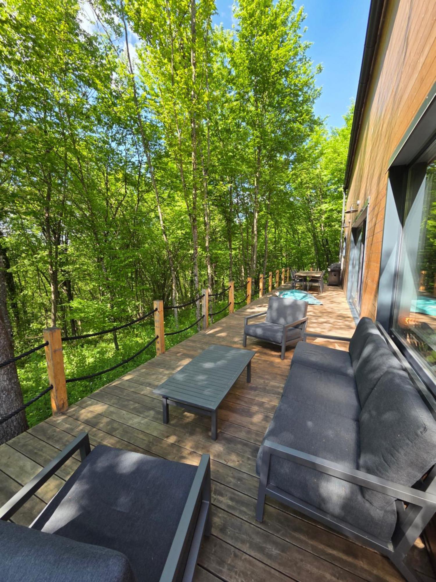 Ferienwohnung Tree Elements Treehouse Retreat Slunj Exterior foto